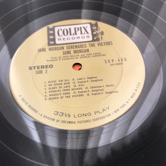 Jane Morgan The Victors Movie Soundtrack Vinyl Lp '63 - Picture 6 of 10